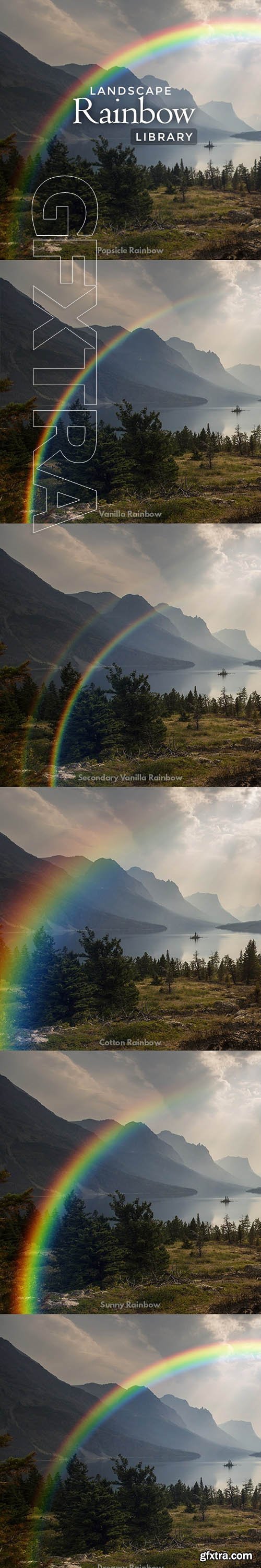 GraphicRiver - Landscape Rainbow Library - Photoshop Action 25878214