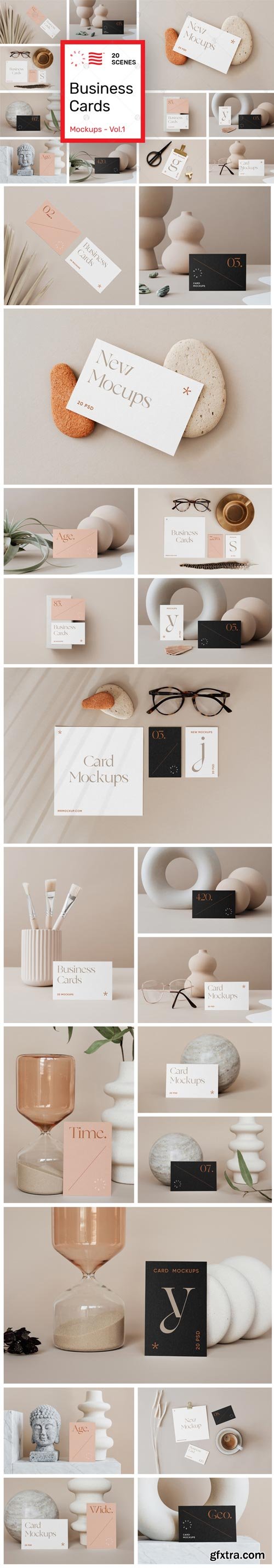 YellowImages - Business Card Mockups Vol.1 - 83760