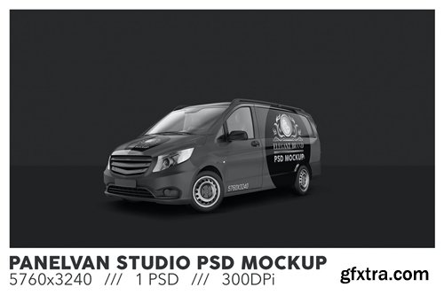 Panelvan Studio PSD Mockup