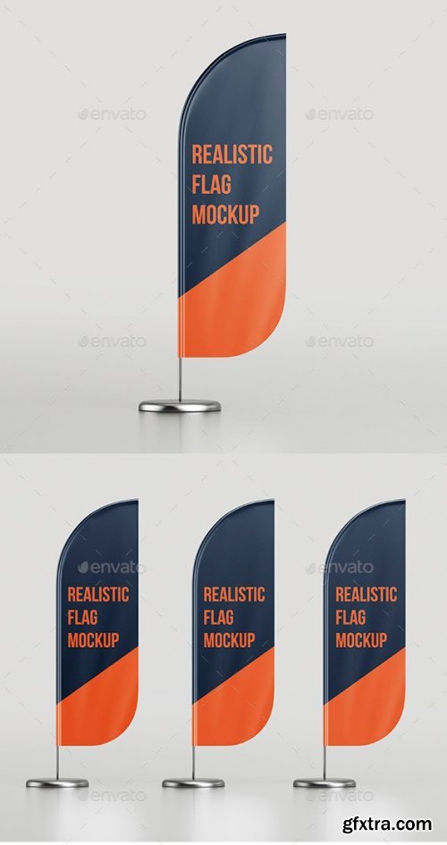 GraphicRiver - Realistic Flag Mockup 25624980