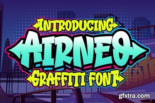 Airneo Graffiti Font