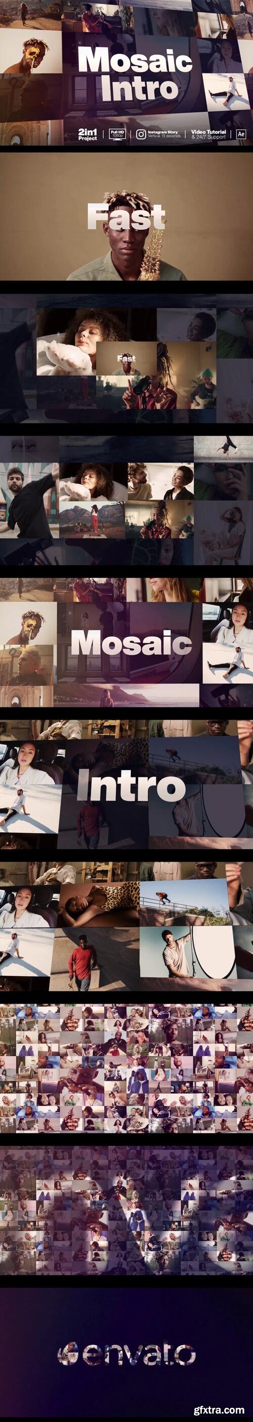 Videohive - Mosaic Intro - 31496131