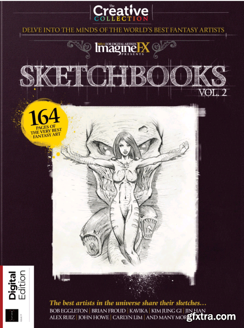 ImagineFX: Sketchbooks Volume 2, Issue 17, 2021