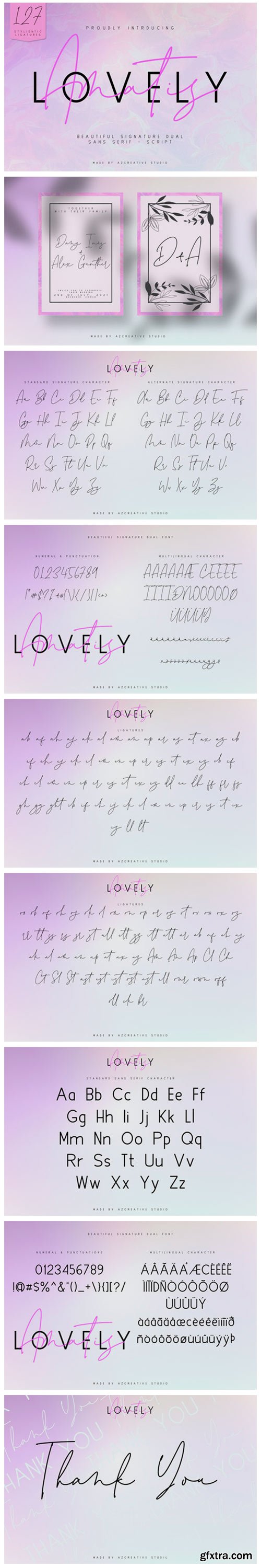 Lovely Amatis Font