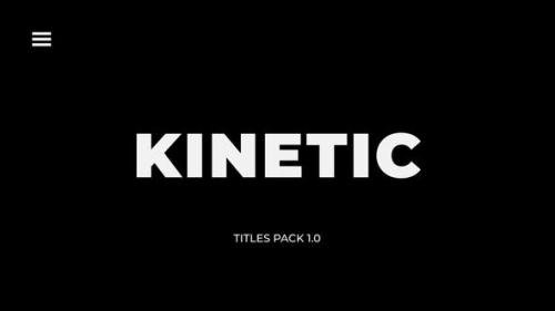 Videohive - Kinetic Titles | Premiere Pro - 31849876