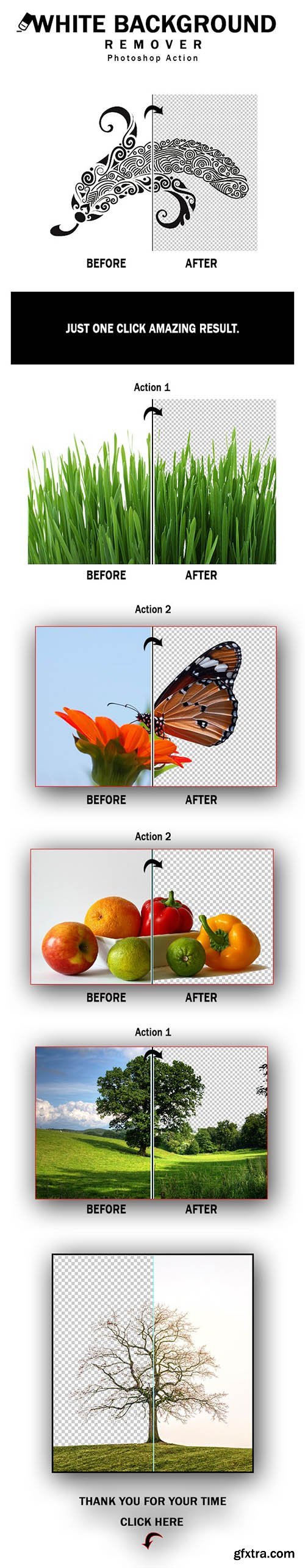 GraphicRiver - White Background Remover Photoshop Action 25820758
