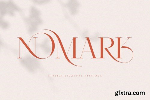 CM - NOMARK - Ligature Typeface 5242437