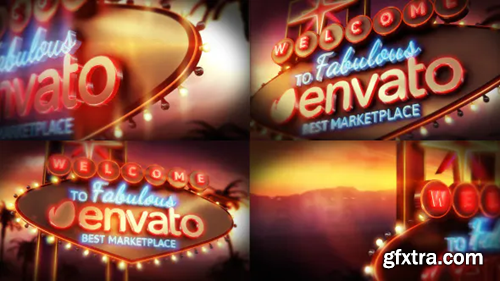 Videohive Vegas Logo Opener 18104314