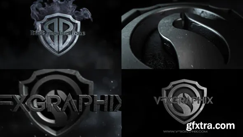 Videohive Dark Shield Logo 30898634