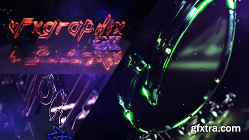 Videohive Cyber Neon logo 22117205