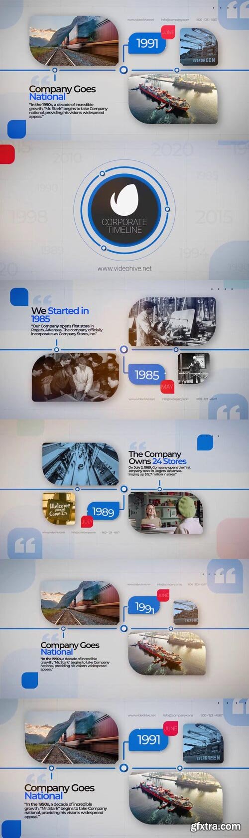 Videohive - Business Company Timeline - 31887364