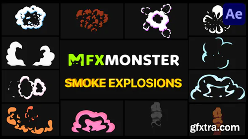Videohive Smoke Explosions Pack | After Effects 32288572