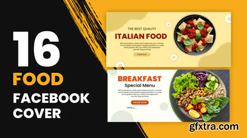 Videohive Food Facebook Cover 32305916