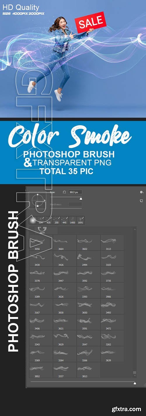 GraphicRiver - Color Smoke PNG & Brush 26095226