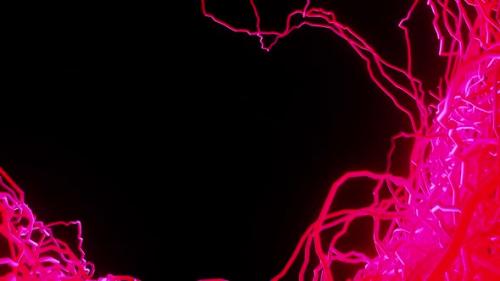 Videohive - Red Veins Creation HD - 32306899