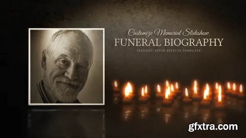 Videohive Funeral Biography | Customize Memorial Slideshow 27446713