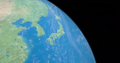 Videohive - Shandong Peninsula in Planet Earth - 32331371