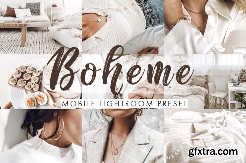 CreativeMarket - Boheme Mobile Lightroom Presets 4488100