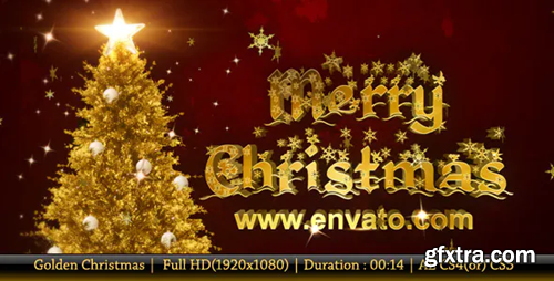Videohive Golden Christmas 939228