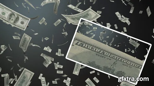 Videohive Falling Money And Transition 31667059