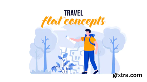 Videohive Travel - Flat Concept 32322544