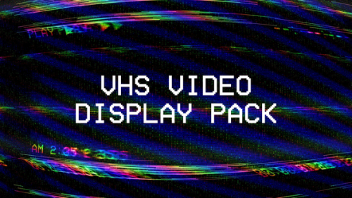 Videohive - VHS Screen Pack - 21853053