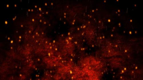 Videohive - Cinematic Sparks Background - 22277929