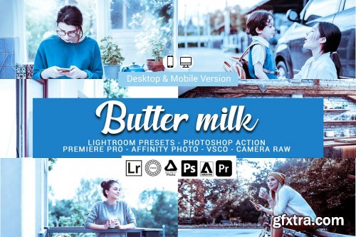 CreativeMarket - Butter milk Lightroom Presets 5156485