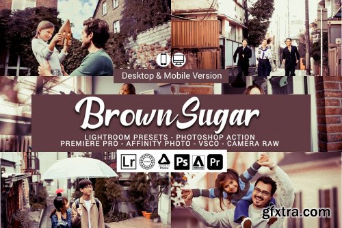 CreativeMarket - Brown Sugar Lightroom Presets 5156483