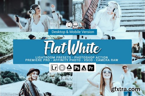 CreativeMarket - Flat White Lightroom Presets 5157135