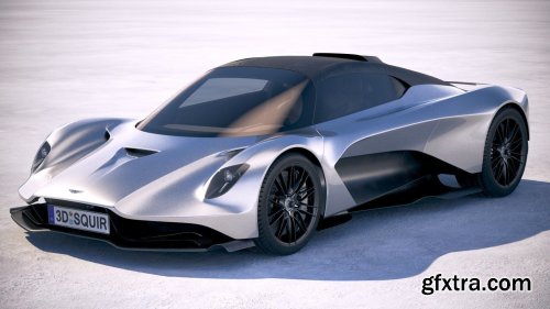 Aston Martin Valhalla 2020 3D model