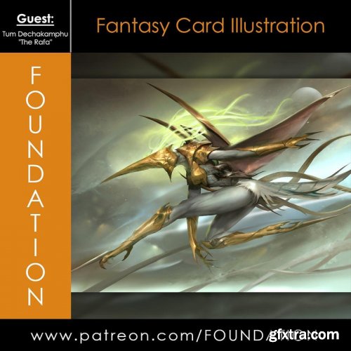 Foundation Patreon - Fantasy Card Illustration with Tum Dechakamphu