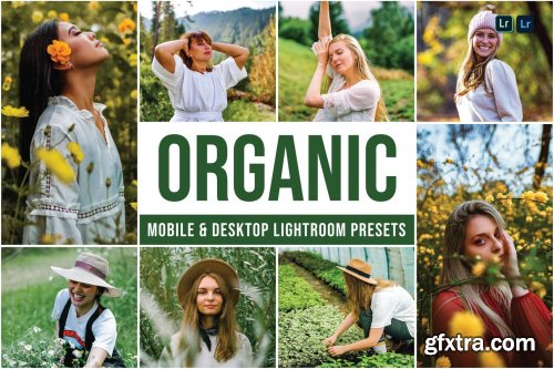 Organic Mobile and Desktop Lightroom Presets
