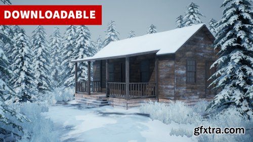 Victory3D – Environment Creation: Snowy Cabin