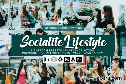 CreativeMarket - Socialite Lifestyle Lightroom Preset 5157445
