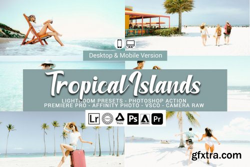 CreativeMarket - Tropical Islands Lightroom Presets 5157498