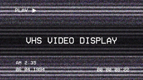Videohive - VHS Screen Indicators Pack - 21854089
