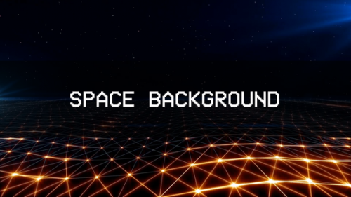 Videohive - Space Background - 21863452