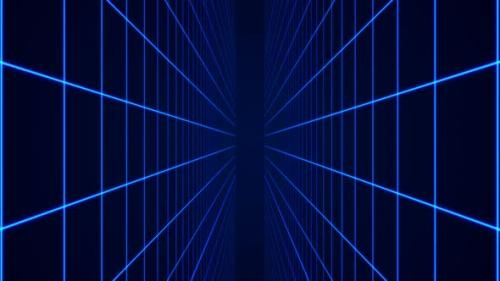 Videohive - Grid Tunnel - 25315191