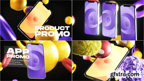 Videohive Cinematic Phone 12 App Promo 32158522