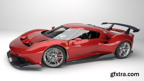 Ferrari P80C 2019 3D Model
