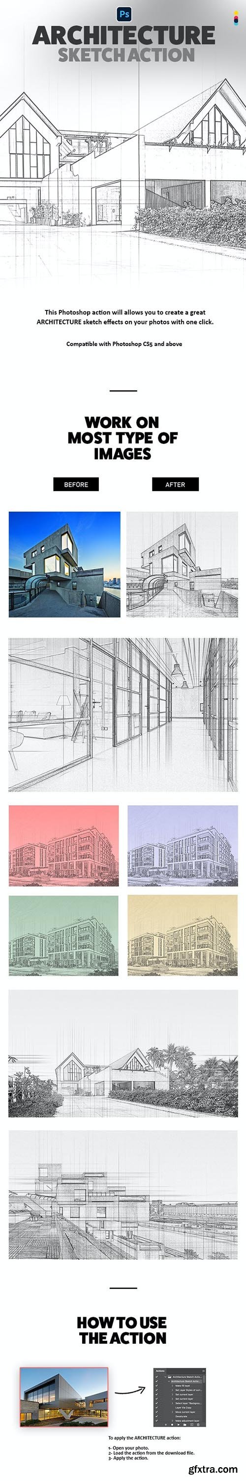 GraphicRiver - Architecture Sketch Action 31738146