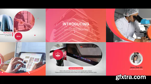 Videohive Circle Corporate Pack 22422209