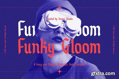 Funky Gloom - Fancy Blackletter