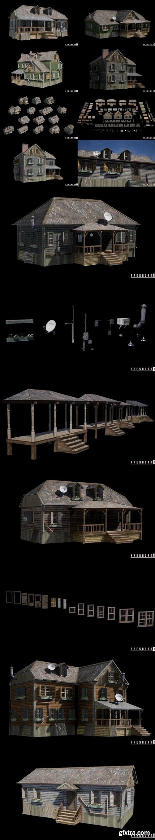 Unreal Engine – Village Houses Pack