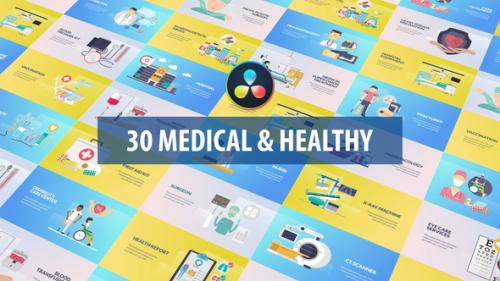 Videohive - Medical and Healthy Animation | DaVinci Resolve - 32515350
