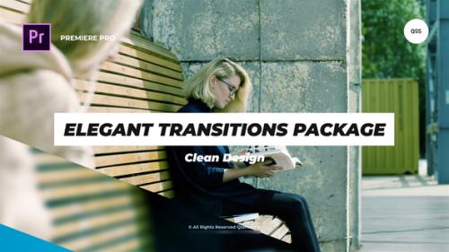 Videohive - Elegant Transitions Package For Premiere Pro - 32511308