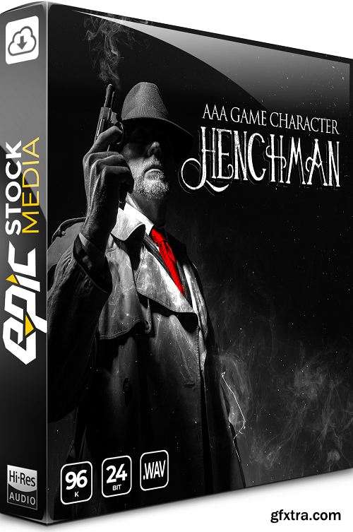 Epic Stock Media AAA Game Character Henchman WAV