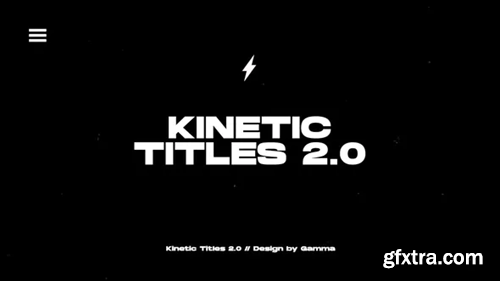Videohive Kinetic Titles 2.0 | After Effects 32583721