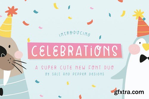 Celebrations Font Duo